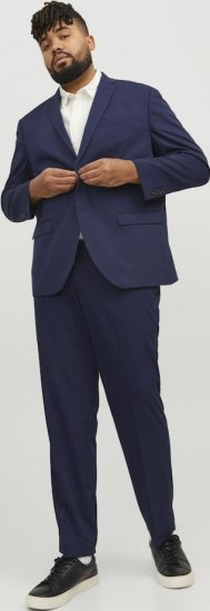 Jack & Jones FRANCO Blazer Medieval Blue - Kostiumai ir švarkai - Didelio dydžio kostiumai ir švarkai
