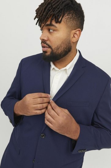 Jack & Jones FRANCO Blazer Medieval Blue - Kostiumai ir švarkai - Didelio dydžio kostiumai ir švarkai