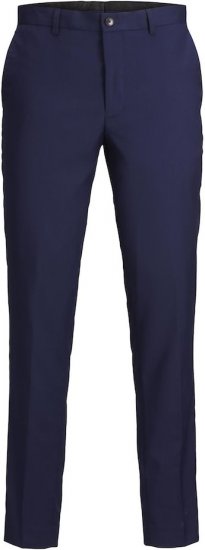  Jack & Jones FRANCO Suit Pants Medieval Blue - Kostiumai ir švarkai - Didelio dydžio kostiumai ir švarkai