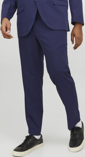  Jack & Jones FRANCO Suit Pants Medieval Blue - Kostiumai ir švarkai - Didelio dydžio kostiumai ir švarkai