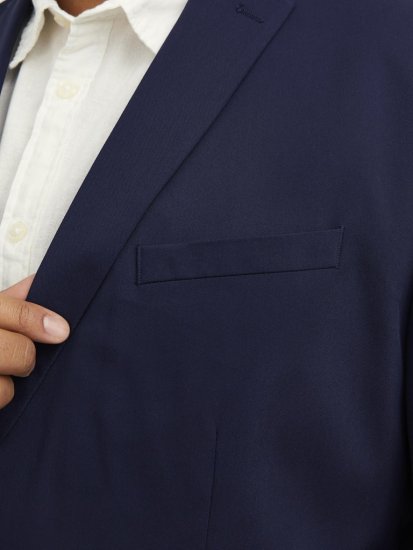  Jack & Jones FRANCO Suit Pants Medieval Blue - Kostiumai ir švarkai - Didelio dydžio kostiumai ir švarkai