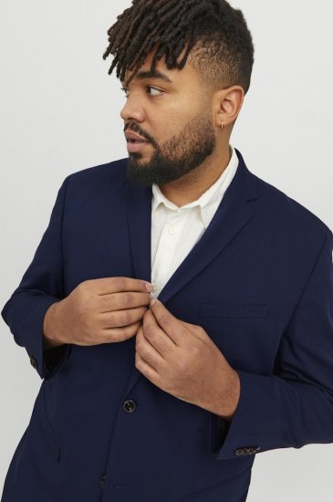  Jack & Jones FRANCO Suit Pants Medieval Blue - Kostiumai ir švarkai - Didelio dydžio kostiumai ir švarkai