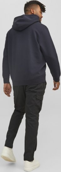 Jack & Jones STAR Hoodie Dark Navy - Megztiniai ir džemperiai - Megztiniai ir Džemperiai - 2XL-14XL