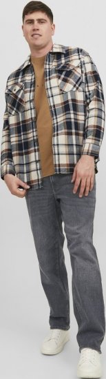 Jack & Jones MIKE ORIGINAL SQ 270 Jeans Black Denim - Džinsai ir kelnės - Džinsai ir Kelnės - W40-W70
