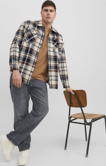 Jack & Jones MIKE ORIGINAL SQ 270 Jeans Black Denim - Džinsai ir kelnės - Džinsai ir Kelnės - W40-W70