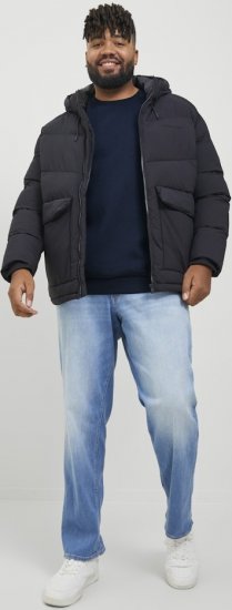 Jack & Jones BRADLEY Sweatshirt Navy Blazer - Megztiniai ir džemperiai - Megztiniai ir Džemperiai - 2XL-14XL