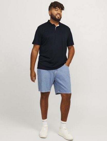 Jack & Jones Rodney Polo Shirt Night Sky - Polo marškinėliai - Polo marškinėliai - 2XL-8XL