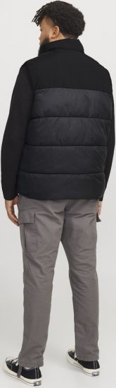 Jack & Jones MOON Bodywarmer Black - Didelės vyriškos striukės - Didelės vyriškos striukės