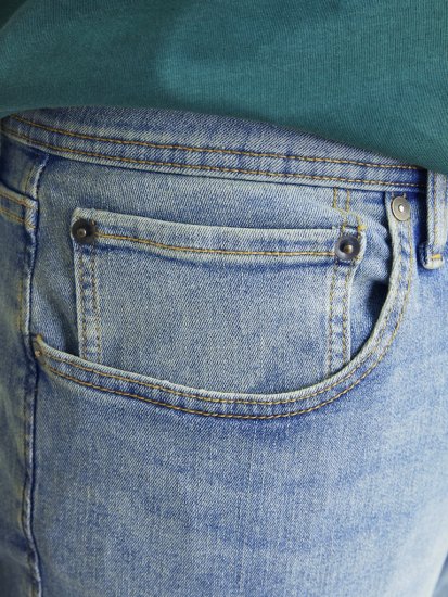 Jack & Jones GLENN ORIGINAL MF 664 Jeans Blue Denim - Džinsai ir kelnės - Džinsai ir Kelnės - W40-W70