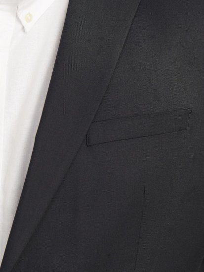 Jack & Jones SOLARIS Blazer Black - Kostiumai ir švarkai - Didelio dydžio kostiumai ir švarkai