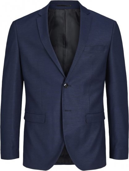 Jack & Jones SOLARIS Blazer Dark Navy - Kostiumai ir švarkai - Didelio dydžio kostiumai ir švarkai
