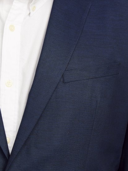 Jack & Jones SOLARIS Blazer Dark Navy - Kostiumai ir švarkai - Didelio dydžio kostiumai ir švarkai