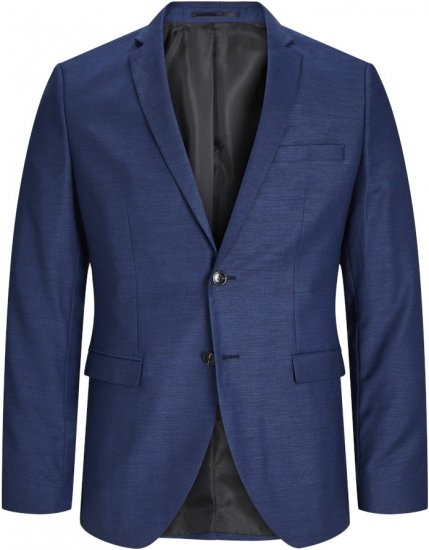 Jack & Jones SOLARIS Blazer Medieval Blue - Kostiumai ir švarkai - Didelio dydžio kostiumai ir švarkai