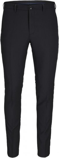 Jack & Jones SOLARIS Trousers Black - Kostiumai ir švarkai - Didelio dydžio kostiumai ir švarkai