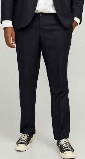 Jack & Jones SOLARIS Trousers Black - Kostiumai ir švarkai - Didelio dydžio kostiumai ir švarkai