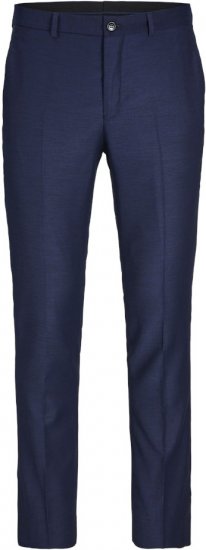 Jack & Jones SOLARIS Trousers Dark Navy - Kostiumai ir švarkai - Didelio dydžio kostiumai ir švarkai