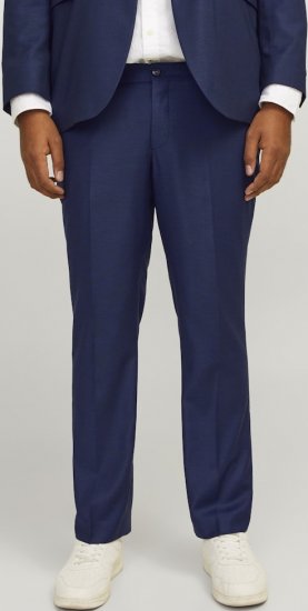 Jack & Jones SOLARIS Trousers Dark Navy - Kostiumai ir švarkai - Didelio dydžio kostiumai ir švarkai