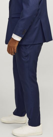 Jack & Jones SOLARIS Trousers Dark Navy - Kostiumai ir švarkai - Didelio dydžio kostiumai ir švarkai