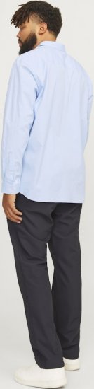 Jack & Jones ARMA LS Shirt Cashmere Blue - Marškiniai - Marškiniai - 2XL-8XL