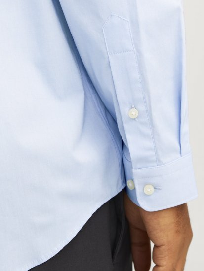 Jack & Jones ARMA LS Shirt Cashmere Blue - Marškiniai - Marškiniai - 2XL-8XL