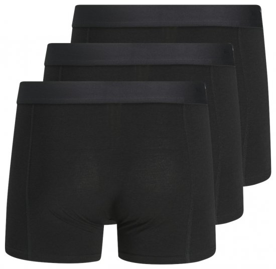 Jack & Jones BASIC BAMBOO Trunks 3-Pack Black - Apatinis trikotažas ir plaukimo apranga - Apatinis trikotažas - 2XL-8XL