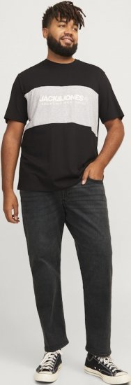 Jack & Jones GLENN ORIGINAL CB 772 Black Denim - Džinsai ir kelnės - Džinsai ir Kelnės - W40-W70