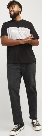 Jack & Jones GLENN ORIGINAL CB 772 Black Denim - Džinsai ir kelnės - Džinsai ir Kelnės - W40-W70