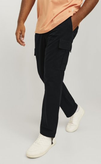 Jack & Jones JPSTKANE JJBARKLEY Cargopants Black - Džinsai ir kelnės - Džinsai ir Kelnės - W40-W70