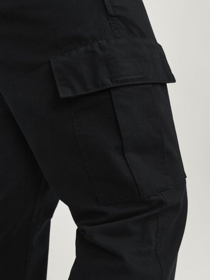 Jack & Jones JPSTKANE JJBARKLEY Cargopants Black - Džinsai ir kelnės - Džinsai ir Kelnės - W40-W70