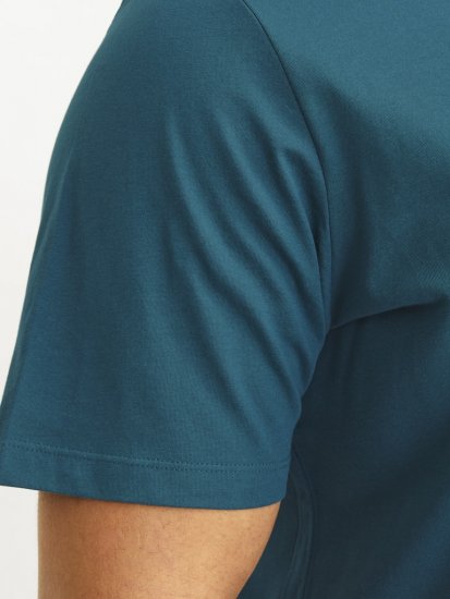 Jack & Jones CORP Logo Play 5 T-Shirt Deep Teal - Marškinėliai - Marškinėliai - 2XL-14XL