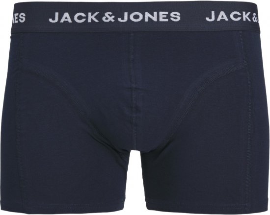 Jack & Jones JACCAMOFLAGE Trunks 3-Pack Navy Blazer - Apatinis trikotažas ir plaukimo apranga - Apatinis trikotažas - 2XL-8XL