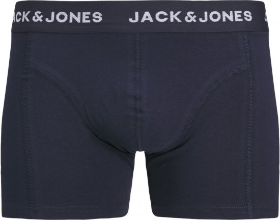 Jack & Jones SKULLROCK Trunks 3-Pack Navy Blazer - Apatinis trikotažas ir plaukimo apranga - Apatinis trikotažas - 2XL-8XL