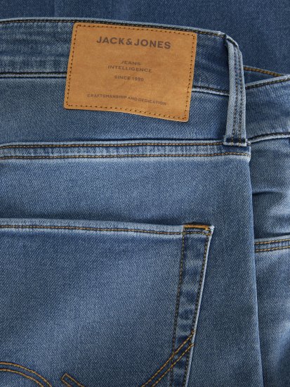 Jack & Jones JJIMIKE JJICON I.K. SQ 027 Jeans Blue Denim - Džinsai ir kelnės - Džinsai ir Kelnės - W40-W70