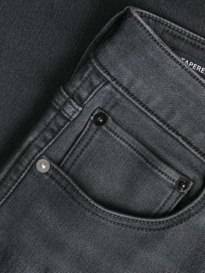 Jack & Jones JJIMIKE JJICON I.K. SQ 028 Jeans Black Denim - Džinsai ir kelnės - Džinsai ir Kelnės - W40-W70
