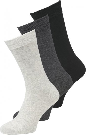 Jack & Jones RAFAEL Socks 3-Pack Grey - Apatinis trikotažas ir Plaukimo apranga - Apatinis trikotažas - 2XL-8XL