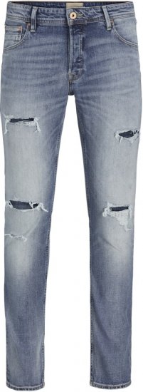 Jack & Jones GLENN CB 625 Jeans Blue Denim - Džinsai ir kelnės - Džinsai ir Kelnės - W40-W70