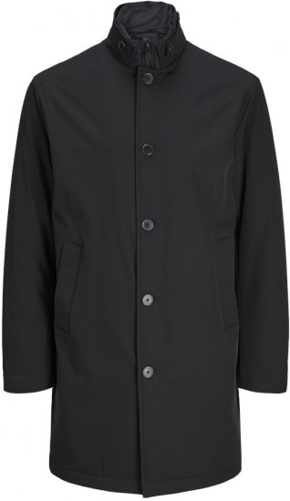 Jack & Jones REMY Windproof Water-resistant Softshell Jacket Black - Didelės vyriškos striukės - Didelės vyriškos striukės