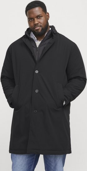 Jack & Jones REMY Windproof Water-resistant Softshell Jacket Black - Didelės vyriškos striukės - Didelės vyriškos striukės