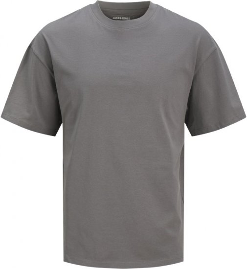  Jack & Jones BRADLEY T-Shirt Grey - Marškinėliai - Marškinėliai - 2XL-14XL
