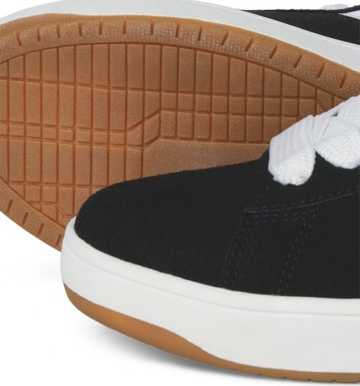 Jack & Jones Miles SYN Suede Sneakers Black - Vyriški batai 40-52 - 