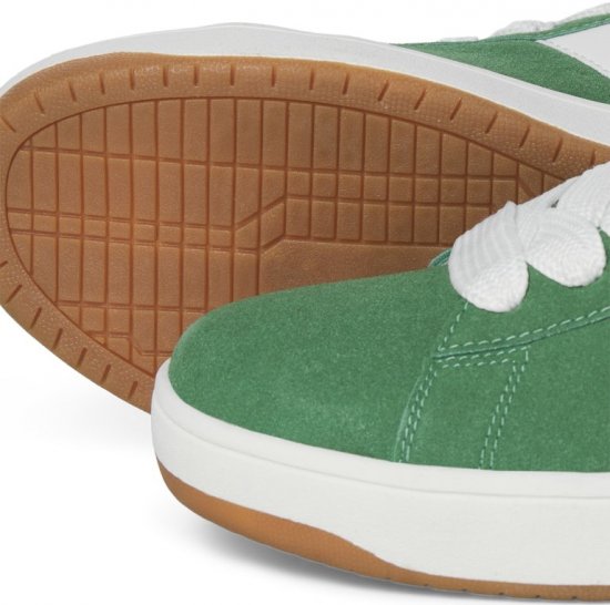 Jack & Jones Miles SYN Suede Sneakers Verdant Green - Vyriški batai 40-52 - 
