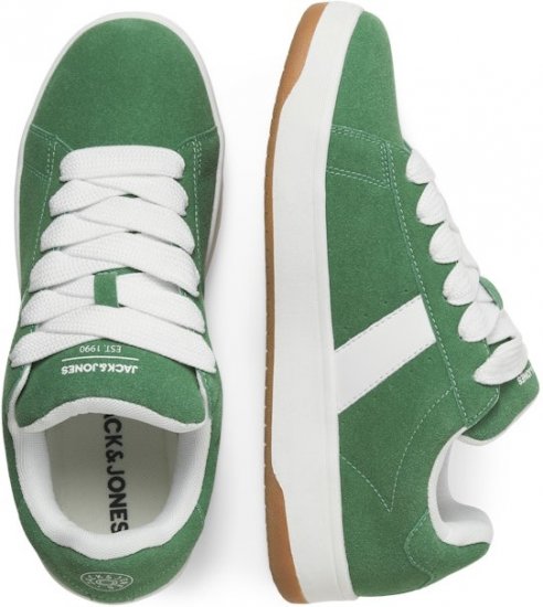 Jack & Jones Miles SYN Suede Sneakers Verdant Green - Vyriški batai 40-52 - 
