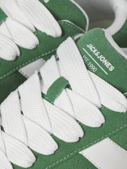 Jack & Jones Miles SYN Suede Sneakers Verdant Green - Vyriški batai 40-52 - 