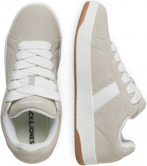 Jack & Jones Miles SYN Suede Sneakers Beige - Vyriški batai 40-52 - 