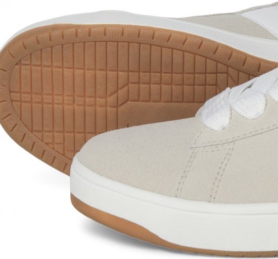 Jack & Jones Miles SYN Suede Sneakers Beige - Vyriški batai 40-52 - 