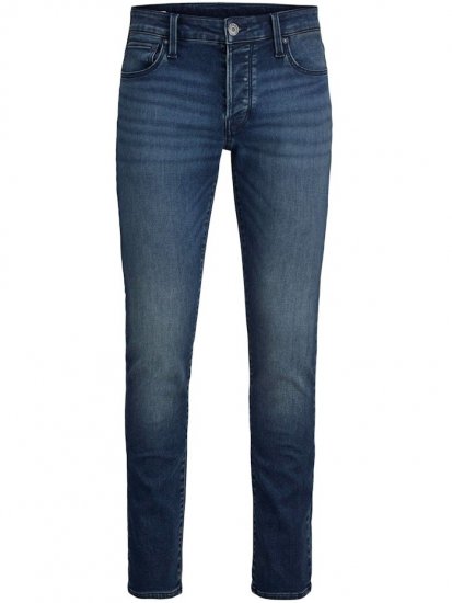 Jack & Jones Glenn Icon SQ 422 Jeans Blue Denim - Džinsai ir kelnės - Džinsai ir Kelnės - W40-W70