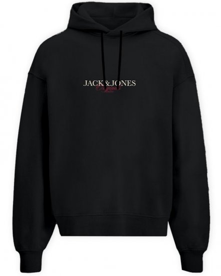 Jack & Jones Billyburg Sweatshirt Black - Megztiniai ir džemperiai - Megztiniai ir Džemperiai - 2XL-14XL