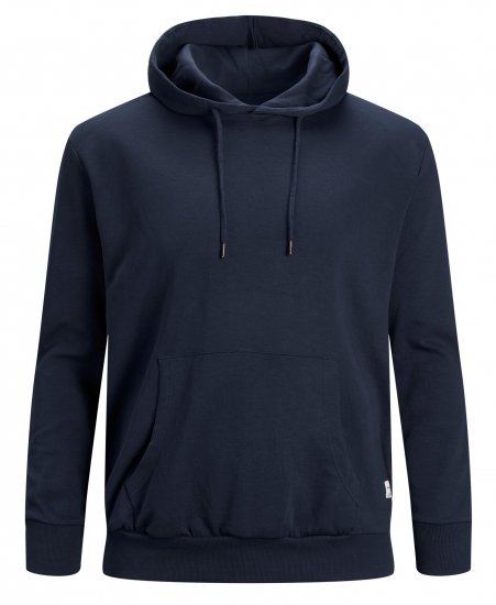 Jack & Jones Basic Sweat Hood Navy Blazer - Megztiniai ir džemperiai - Megztiniai ir Džemperiai - 2XL-14XL