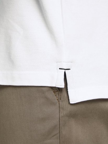 Jack & Jones PAULOS Short Sleeve Polo White/PS - Polo marškinėliai - Polo marškinėliai - 2XL-8XL