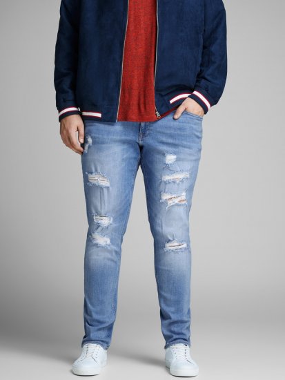 Jack & Jones Liam Jeans Blue Denim - Džinsai ir kelnės - Džinsai ir Kelnės - W40-W70